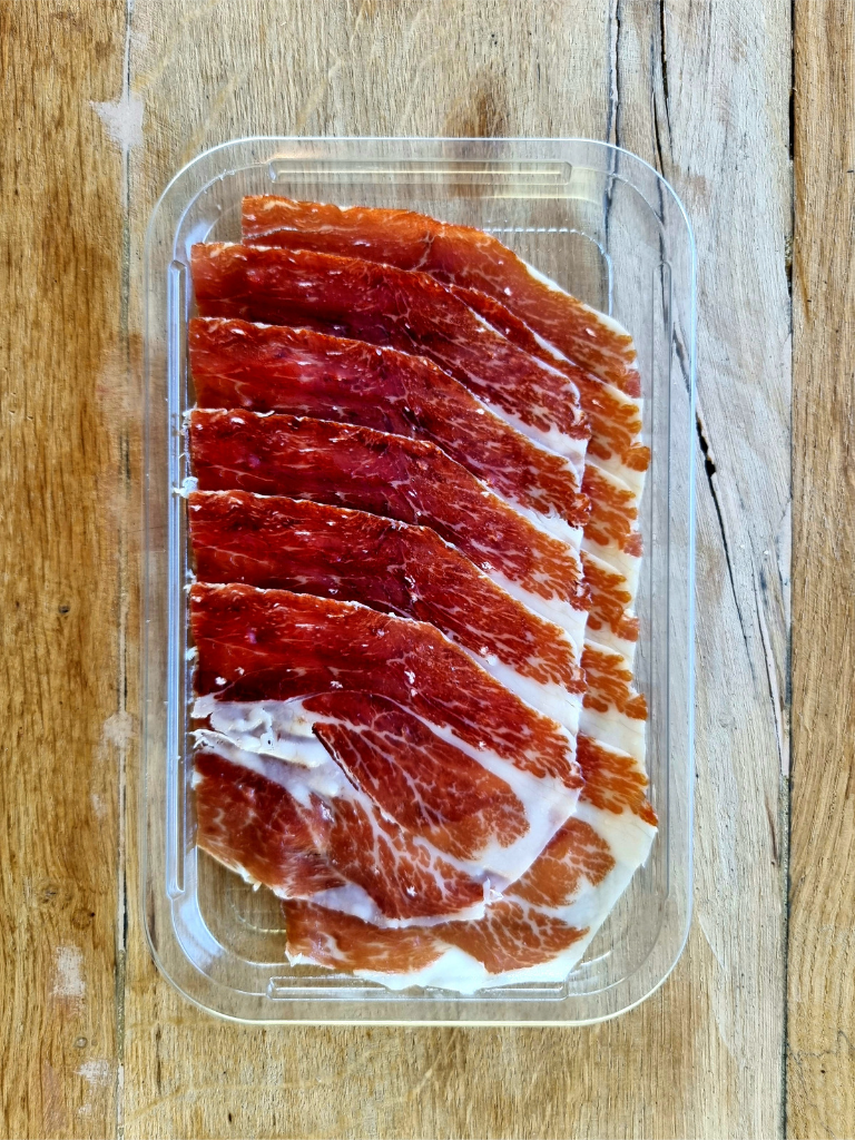 Prêt-à-servir : Jambon Ibérique Cebo