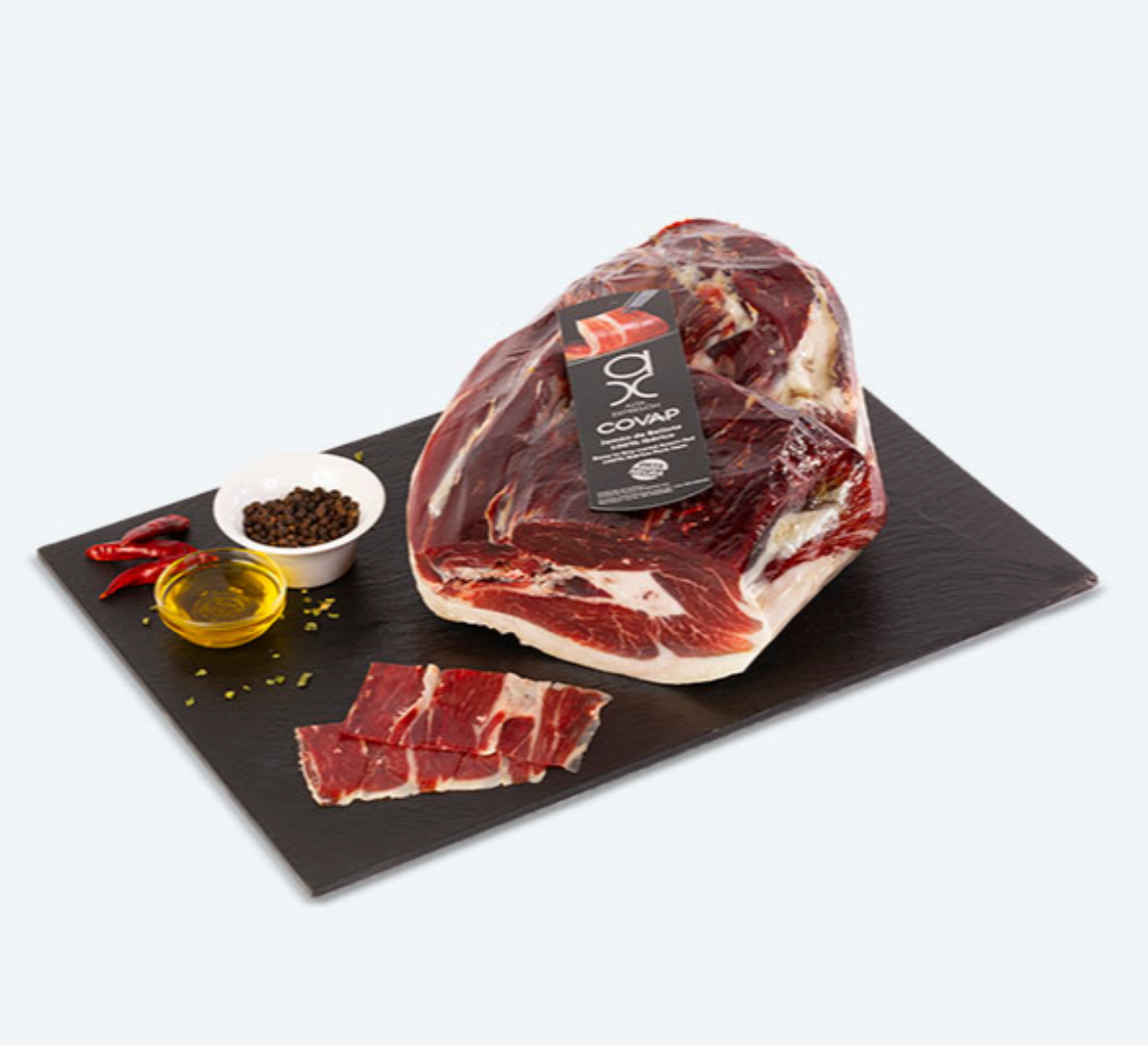Jambon 100% Ibérique Bellota, Covap - format entier de 4,5kg