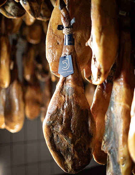 Jambon Ibérique Bellota 100% Pata Negra, Cinco Jotas 5J A/O