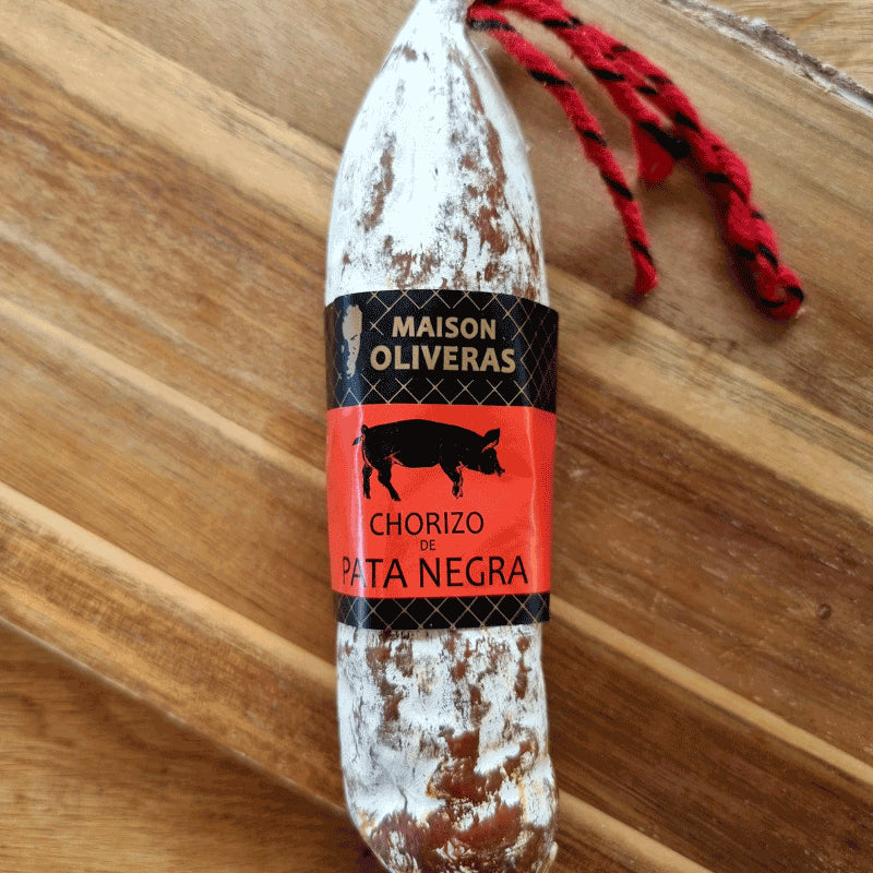 Chorizo Ibérique Pata Negra piquant, 200 g