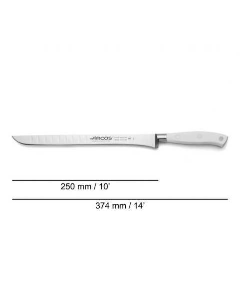 Couteau à jambon 250mm - Rivera blanc