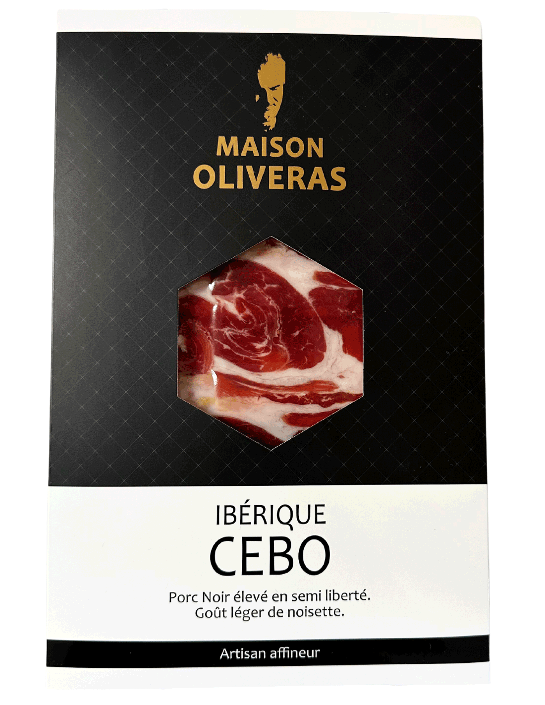 Jambon ibérique Cébo avec os 8 kg - Sac à jambon offert.