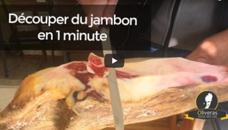 De quel coté commencer à couper un jambon ?