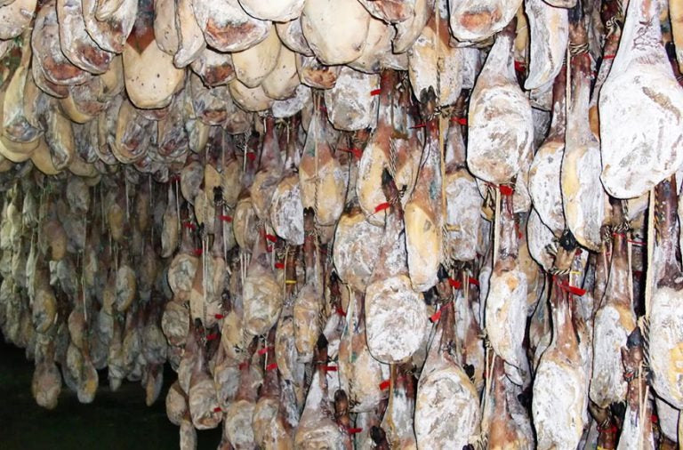 Affinage du jambon ibérique de bellota