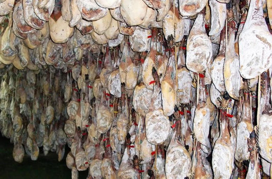 Affinage du jambon ibérique de bellota