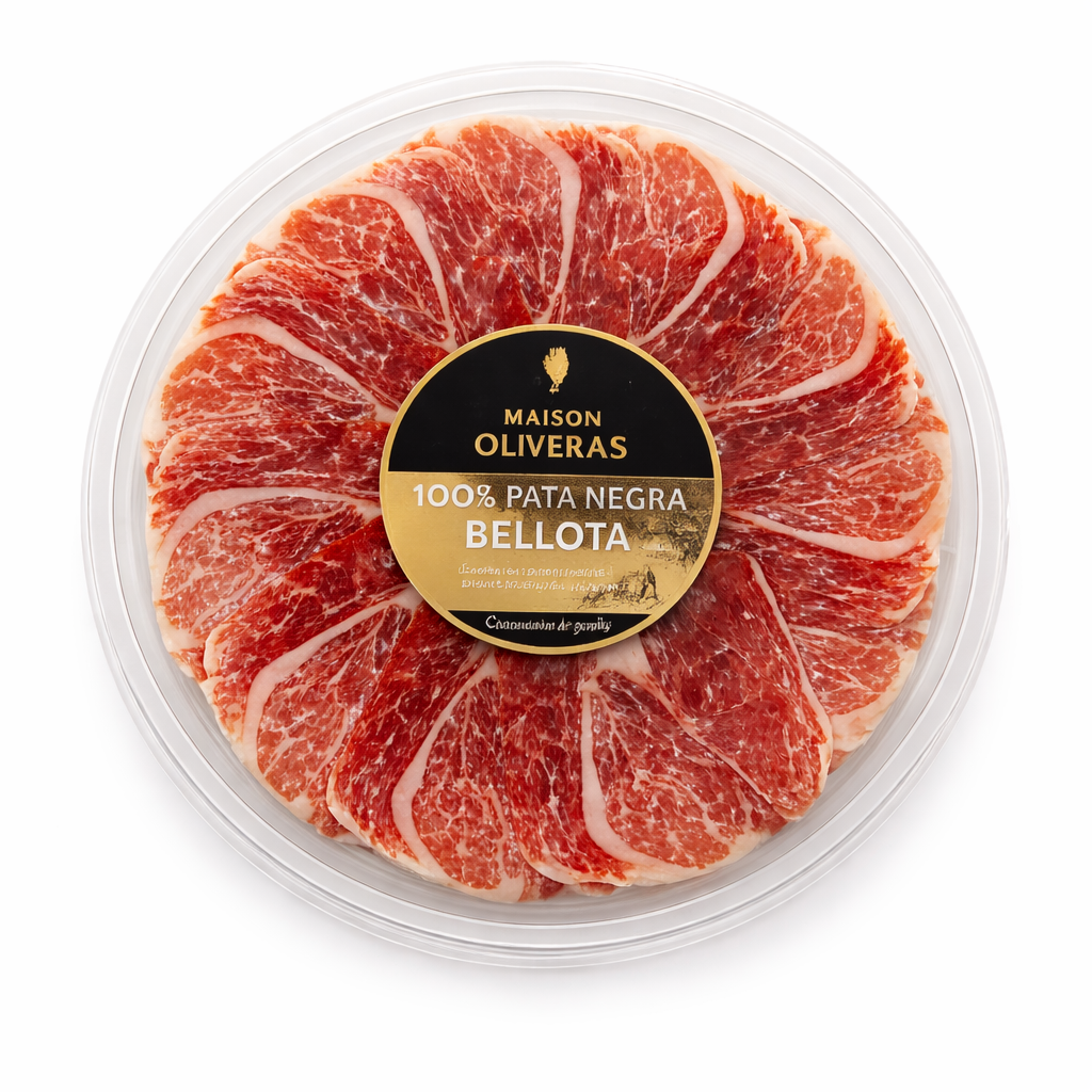 Jambon 100% Ibérique Bellota, Cinco Jotas 5J - format entier de 3,7kg