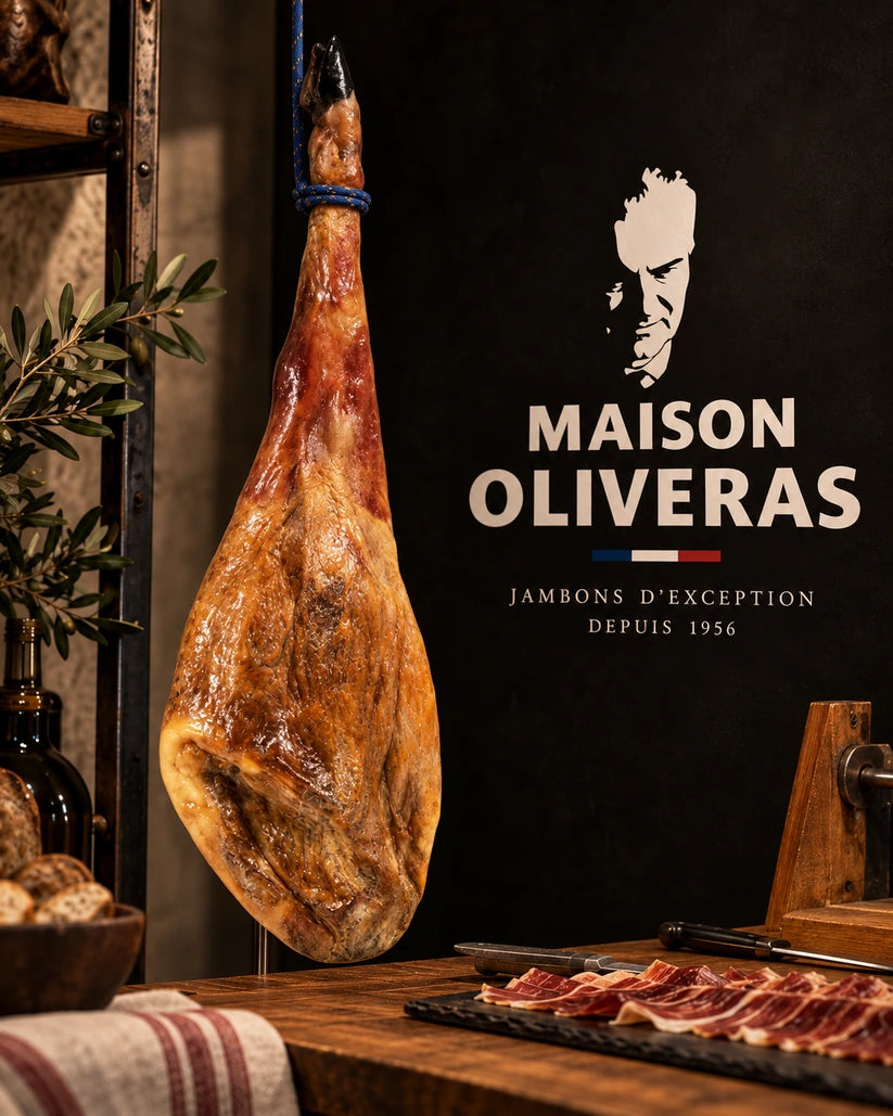 Jambon Ibérique Cebo de Salamanque entier avec os –7,5 kg – 36 mois