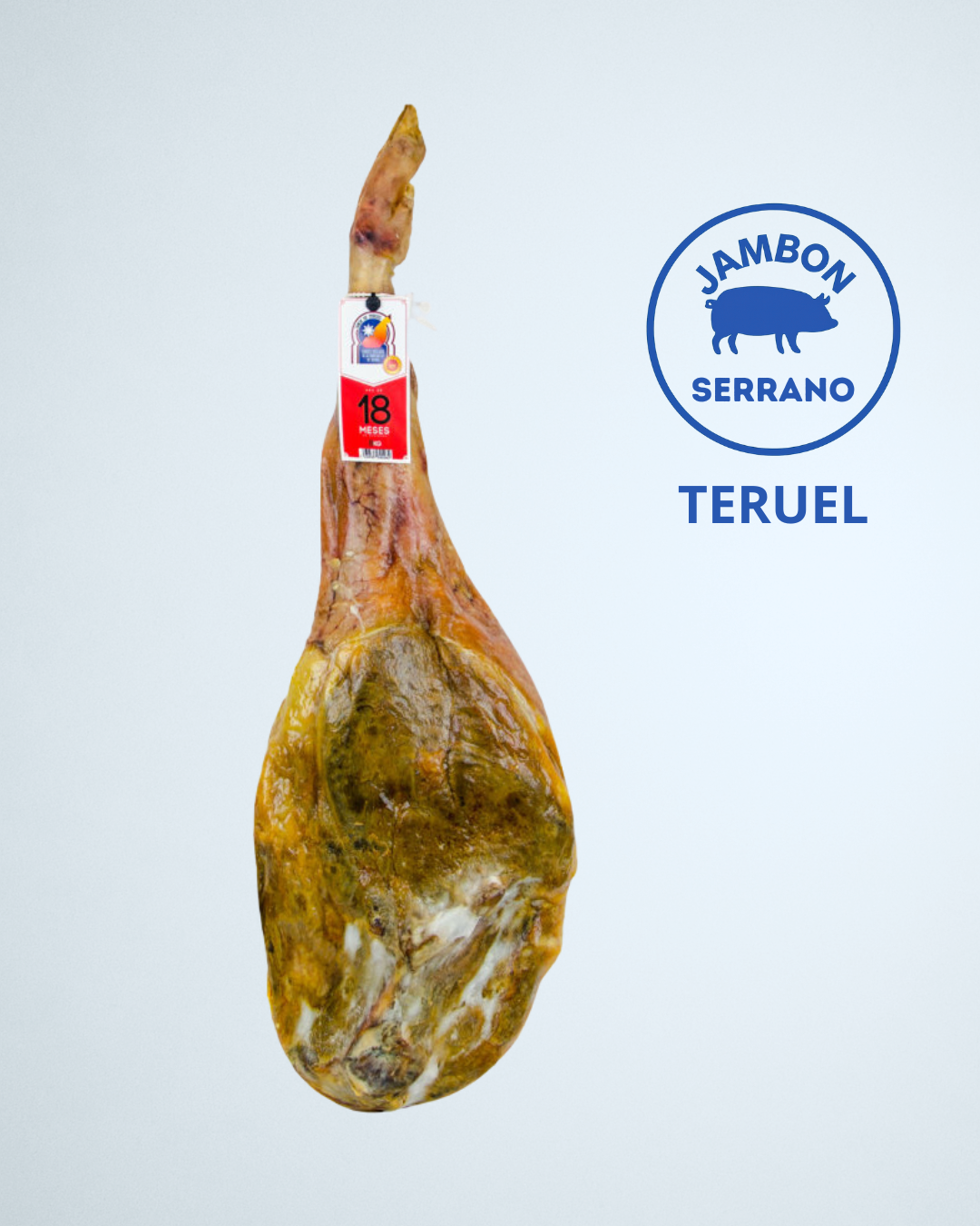 Jambon Serrano Teruel avec IGP A/O