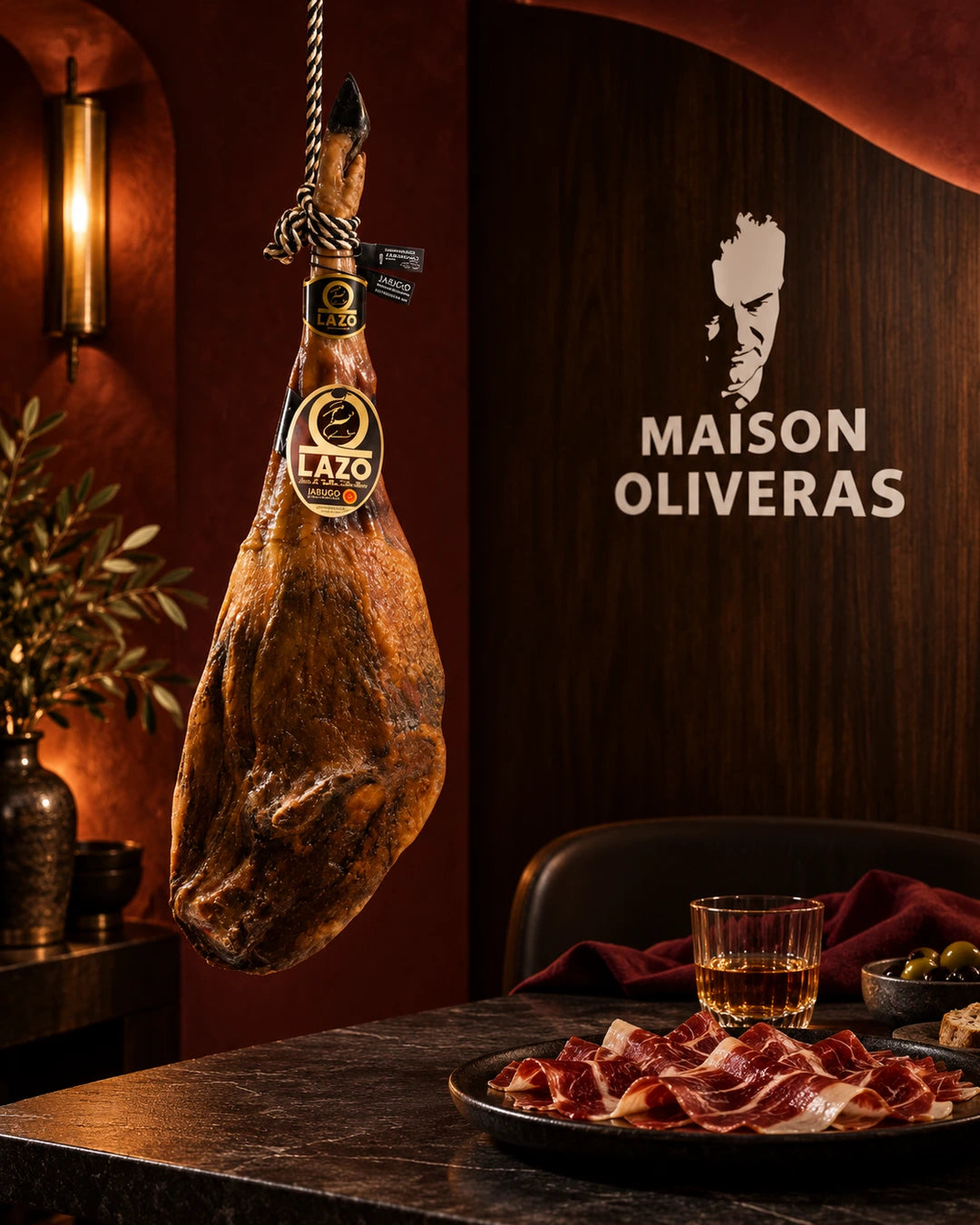 Jambon Pata Negra Bellota 100% DOP Jabugo Summum – 8 kg avec os