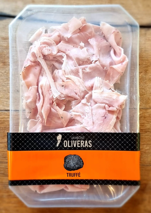 Chiffonnade de Jambon Blanc Cuit à la Truffe noire, 100 g