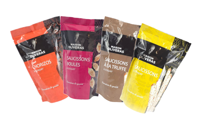 Mini boules de saucisson, sachet de 100 g