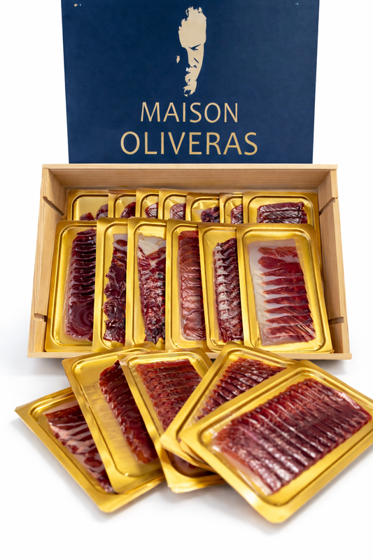 Jambon 100% Pata Negra, tranché et conditionné sous-vide (env. 3 kg)