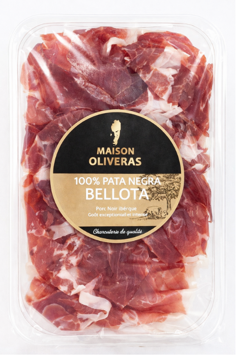 Chiffonnade de jambon ibérique 100% Pata Negra