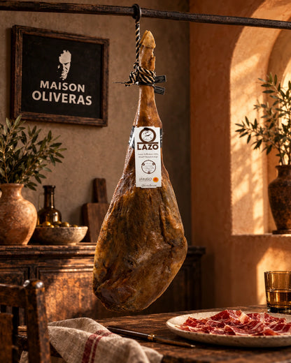 Jambon Ibérique Bellota 100% Pata Negra Race Manchado de Jabugo