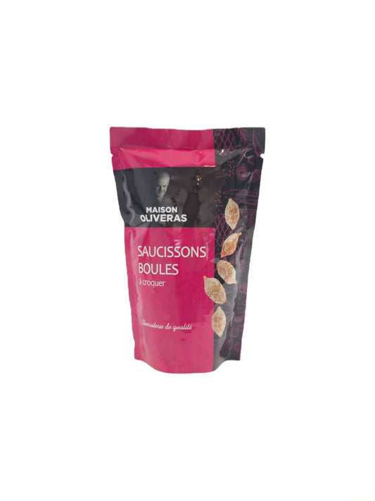Mini boules de saucisson, sachet de 100 g