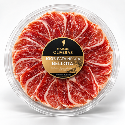 Prêt-à-servir : Jambon ibérique 100% Pata Negra