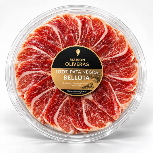 Prêt-à-servir : Jambon ibérique 100% Pata Negra