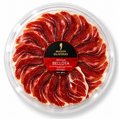 Prêt-à-servir : Jambon Ibérique Bellota 50%