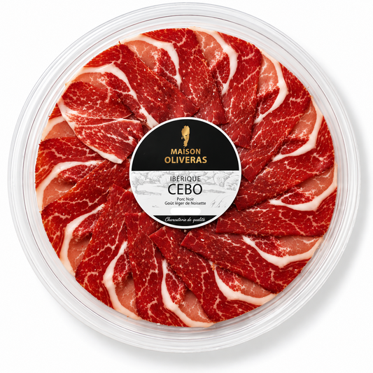 Prêt-à-servir : Jambon Ibérique Cebo