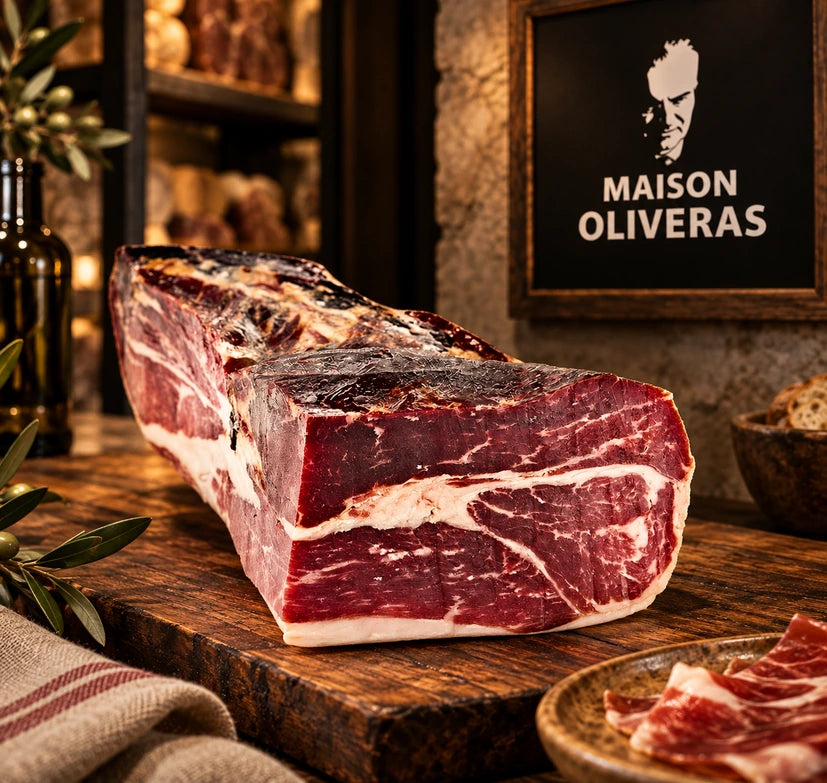 Jambon Pata Negra Bellota 100% – Quart 1 kg désossé – 48 mois