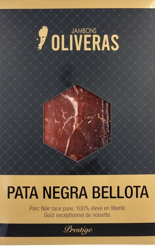 Pré-tranché jambon Bellota 100% Pata Negra, étui de 70 g