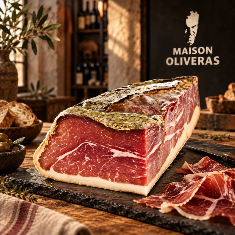 Quart de Jambon Duroc, 24 mois d'affinage 1,5 kg