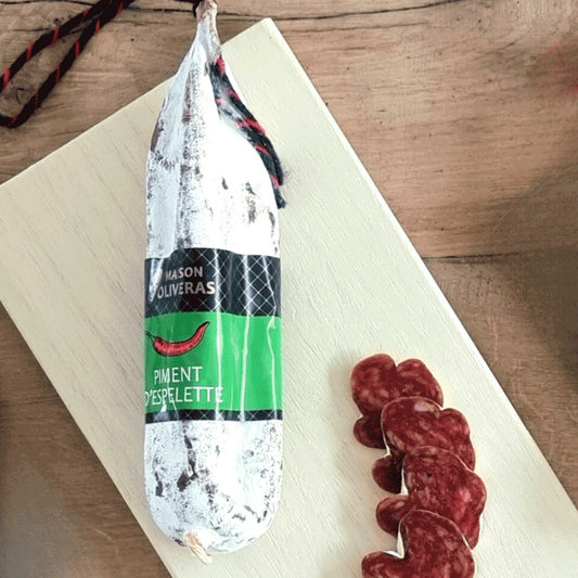 Saucisson Piment d'Espelette, 200g